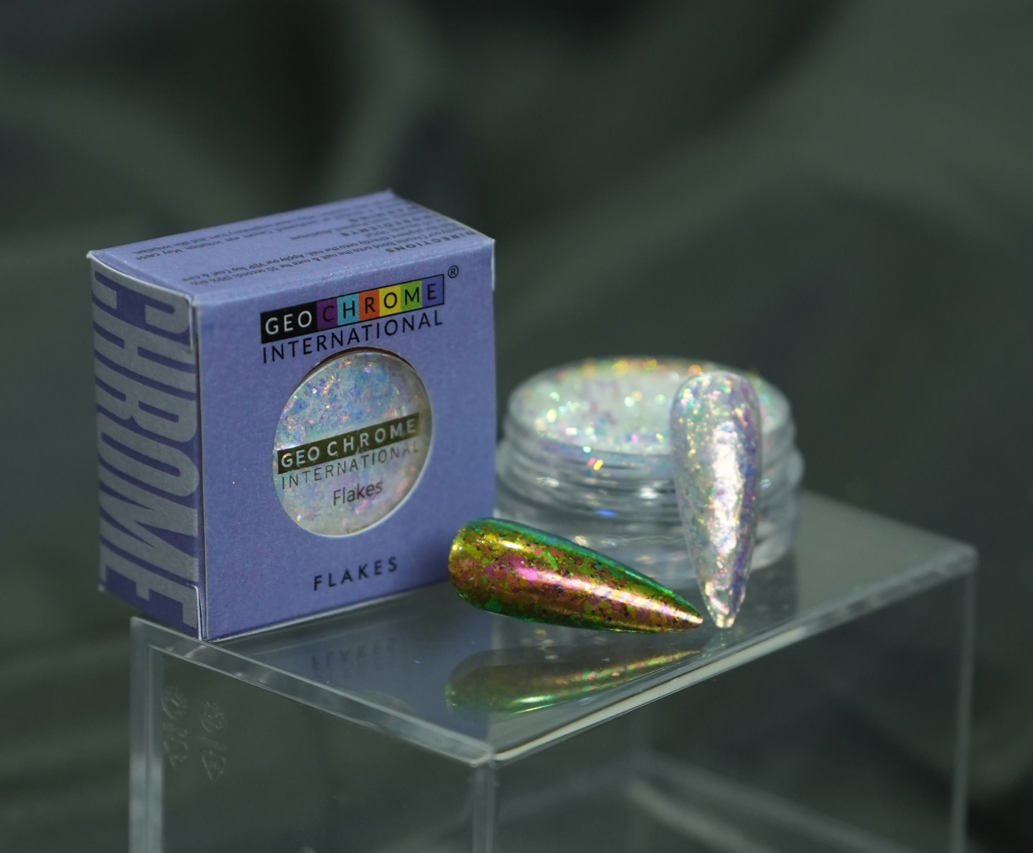 Flakes Chrome Pigment - Mango Mirage